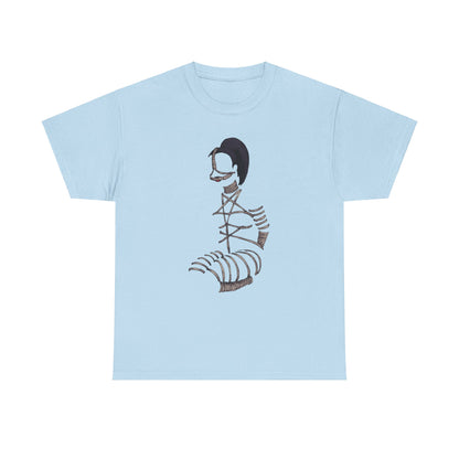 Rope Minimalism Unisex Heavy Cotton Tee