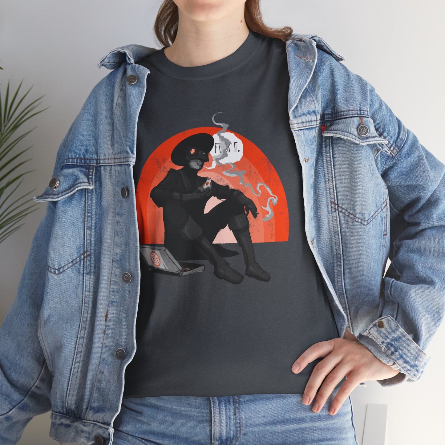 Plague Vacation Unisex Heavy Cotton Tee