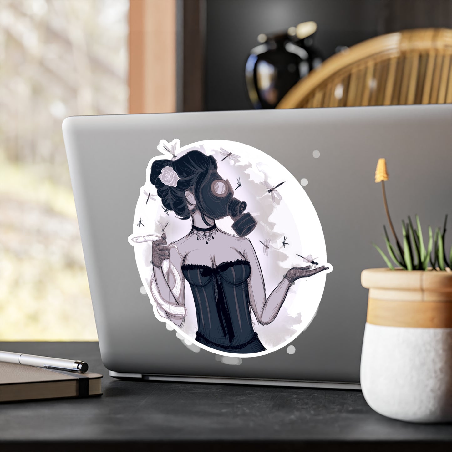 Nocturnal II Kiss-Cut Vinyl Decal