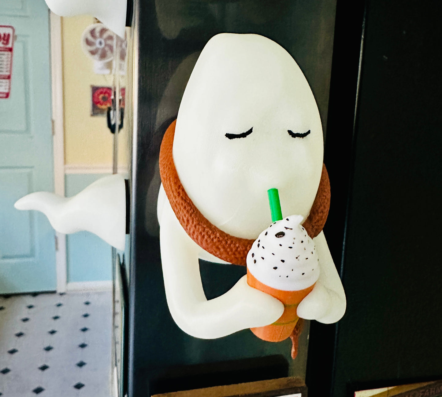 Fridge Frights Fall Glow 3D Print Fridge Magnets (Cookies & PSL)