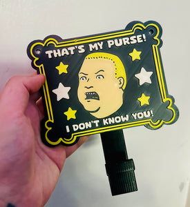 That’s My Purse Hook 3D Wall Print