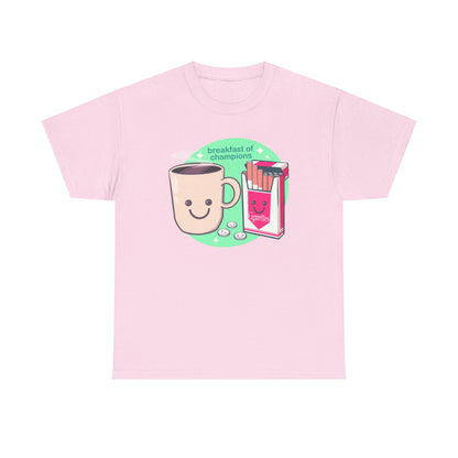 Breakfast of Champions Unisex Heavy Cotton Tee