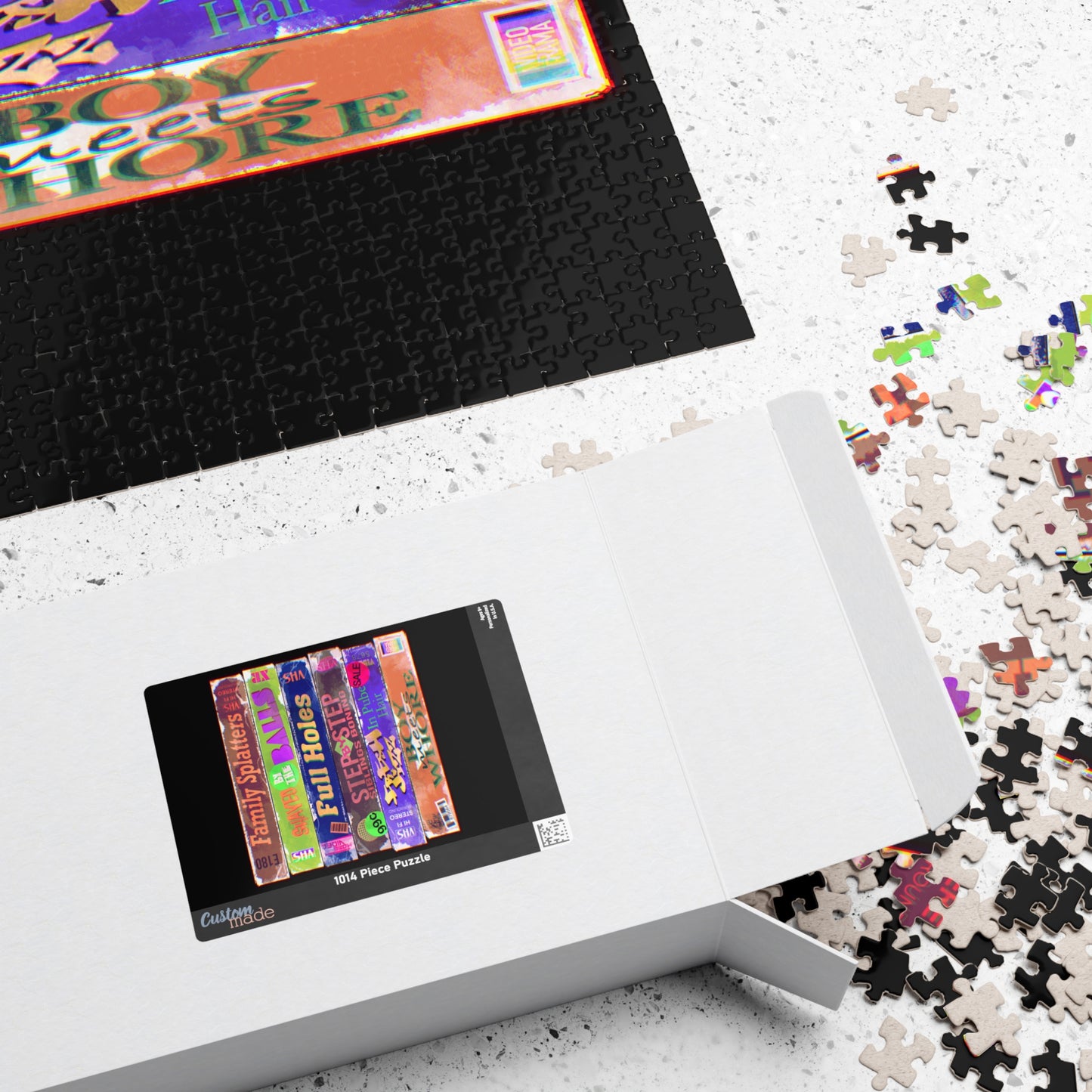 Dirty 90s VHS Puzzle (110, 252, 500-piece)