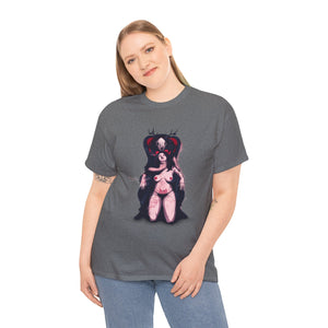 Deer Daddy Series 7: Daddy v Demoni  Unisex Heavy Cotton Tee