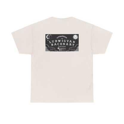 LVB Art Black & White Planchette Unisex Heavy Cotton Tee