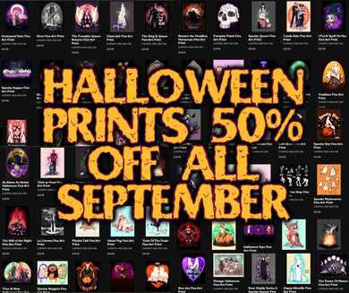 Halloween Print Sale!