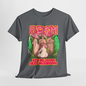 Big Delicious Sexy Mushrooms Unisex Heavy Cotton Tee