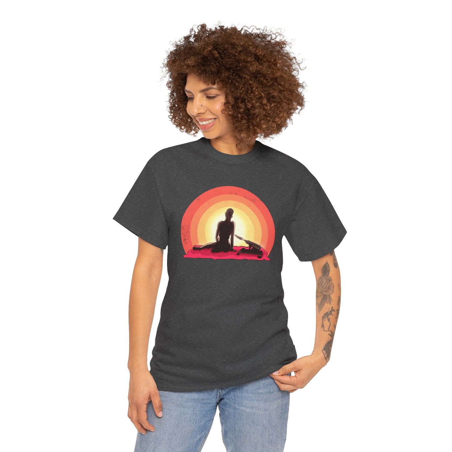 Sunset Unisex Heavy Cotton Tee