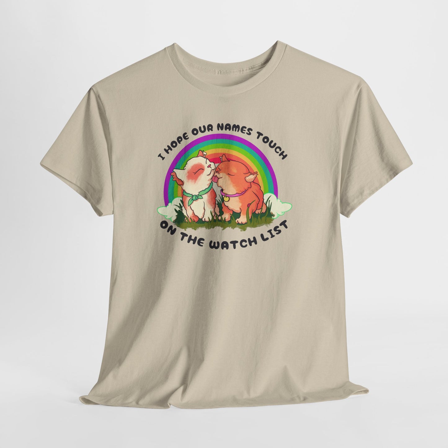 Watchlist Cats Unisex Heavy Cotton Tee