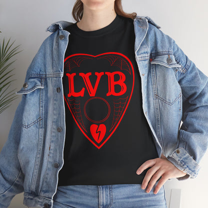LVB Art Red Planchette Unisex Heavy Cotton Tee
