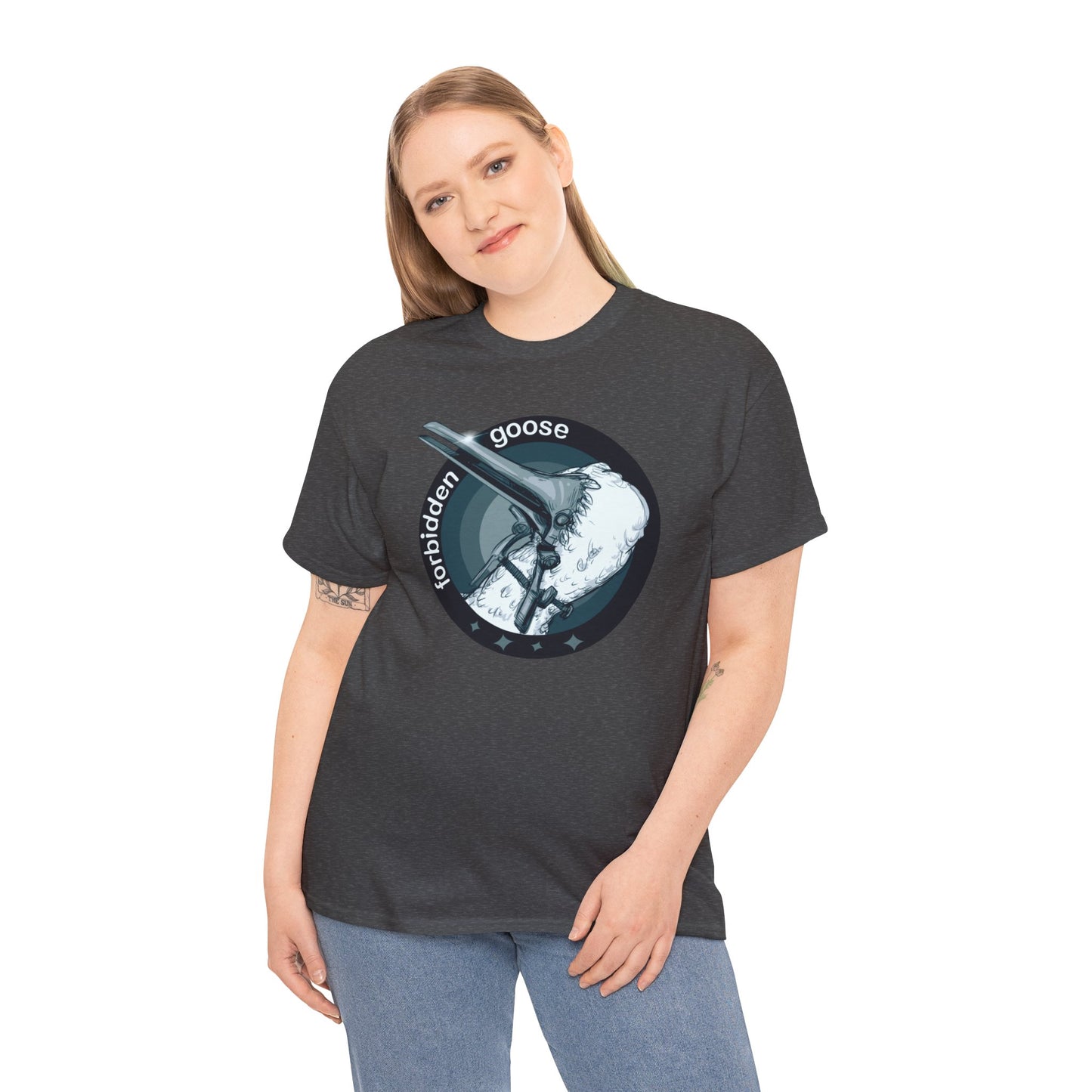 Forbidden Goose Unisex Heavy Cotton Tee