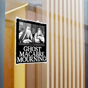 Ghost Macabre Mourning Kiss-Cut Vinyl Decal