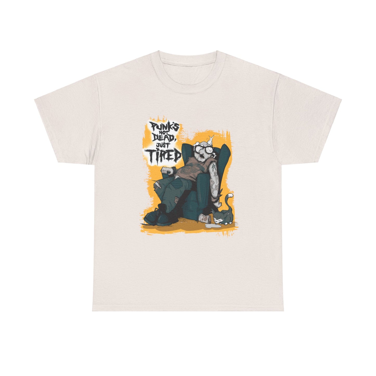 Old Punk Unisex Heavy Cotton Tee