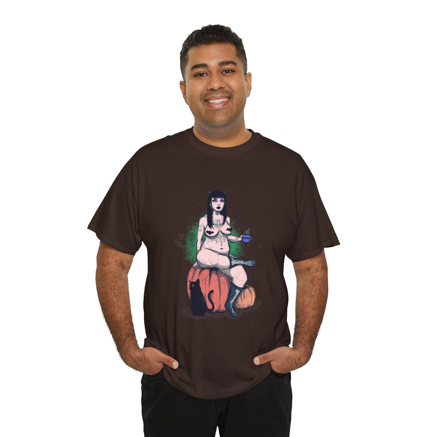Spooky Queen Unisex Heavy Cotton Tee