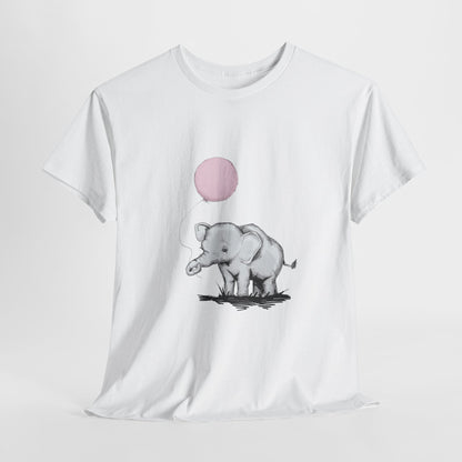 Baby Elephant Unisex Heavy Cotton Tee