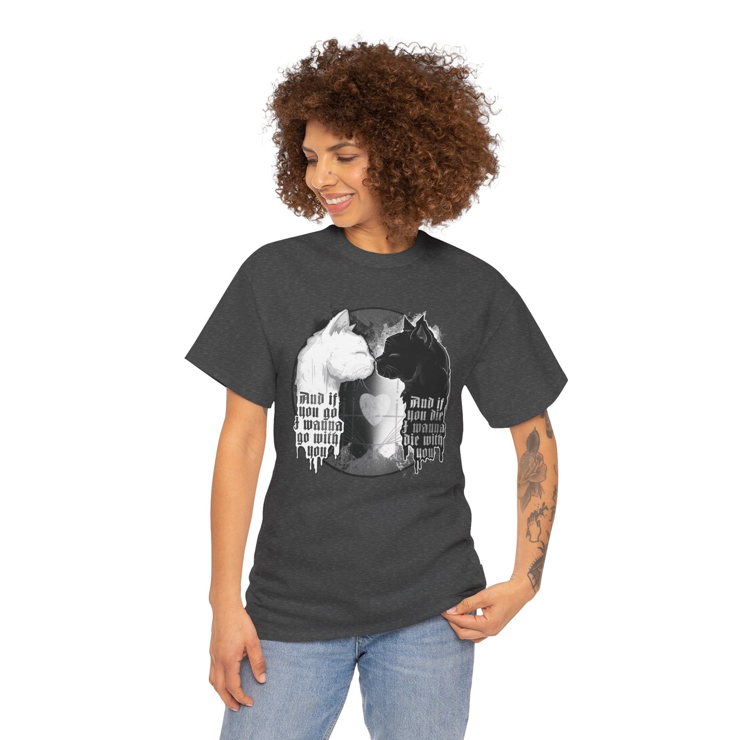 Lonely Cats Unisex Heavy Cotton Tee
