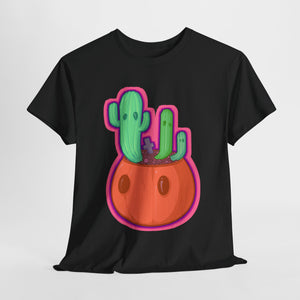 Spooky Succulent Unisex Heavy Cotton Tee