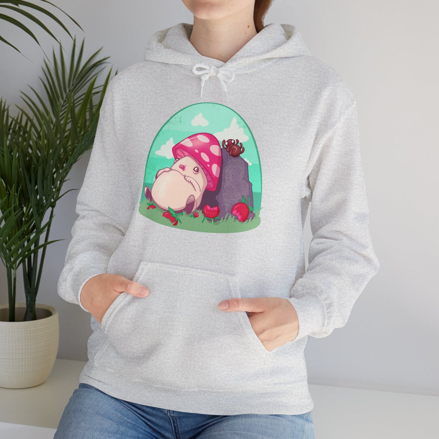 Tummy Ache Unisex Heavy Blend Hooded Sweatshirt