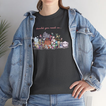 Should You Need Us Extended Unisex Heavy Cotton Tee