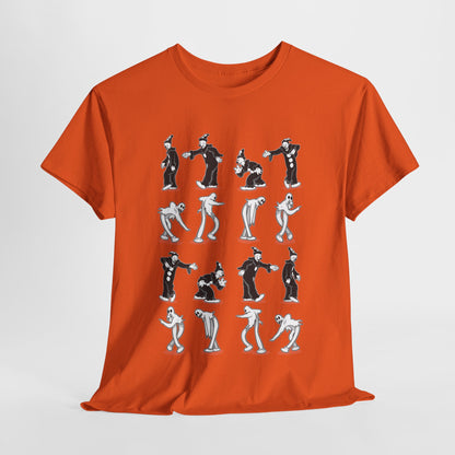 Spooky Two Step Unisex Heavy Cotton Tee