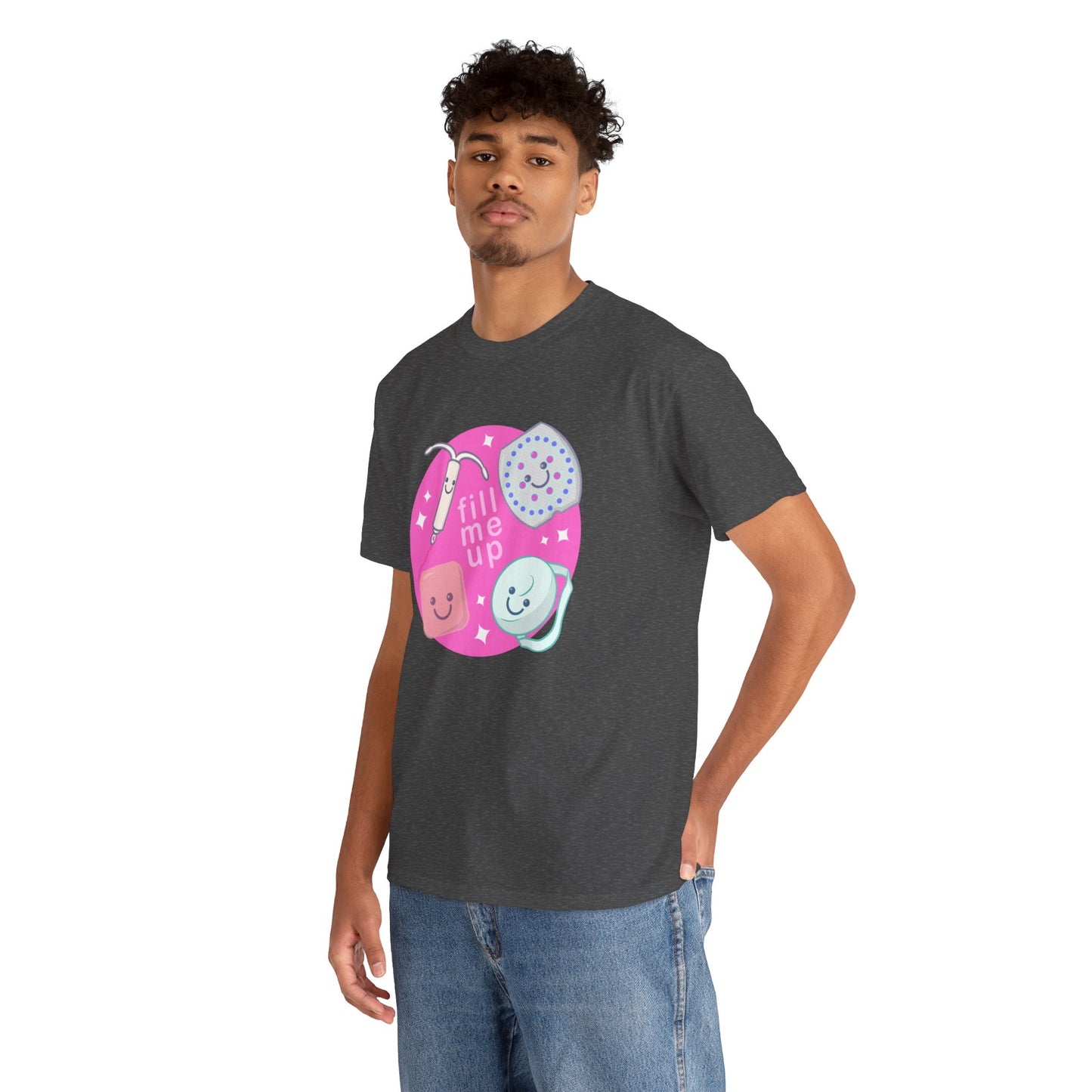 Fill Me Up Unisex Heavy Cotton Tee
