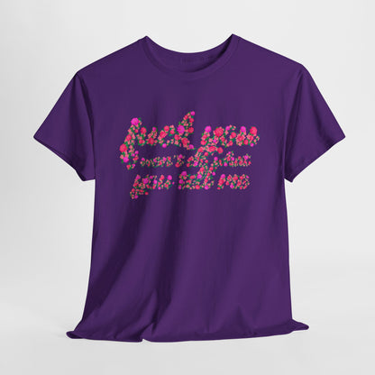 Floral AF II Unisex Heavy Cotton Tee