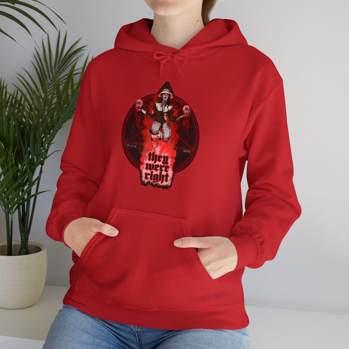 They Were Right Unisex Heavy Blend Hooded Sweatshirt