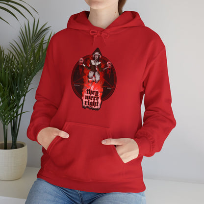 They Were Right Unisex Heavy Blend Hooded Sweatshirt