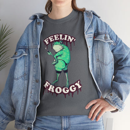 Feelin Froggy Unisex Heavy Cotton Tee