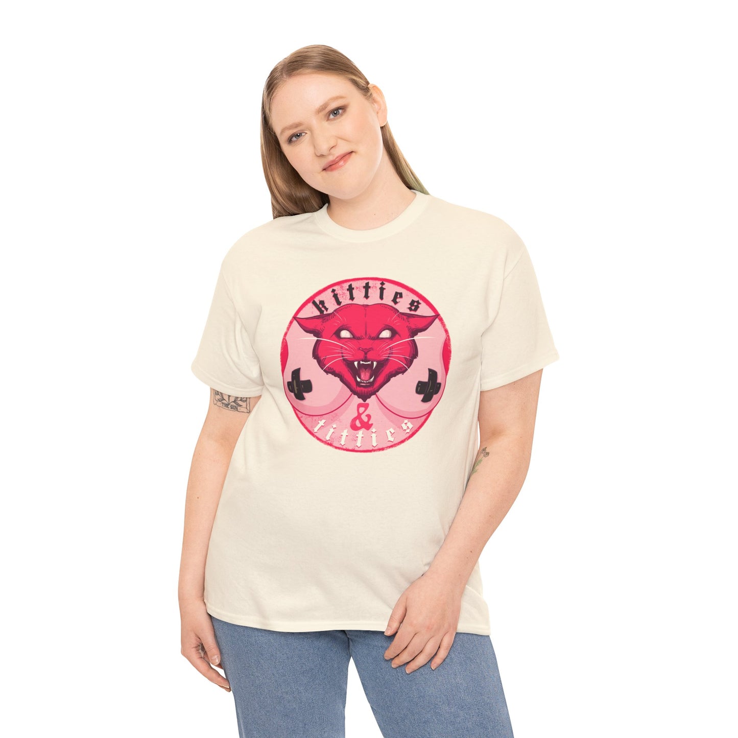 Kitties & Titties Unisex Heavy Cotton Tee