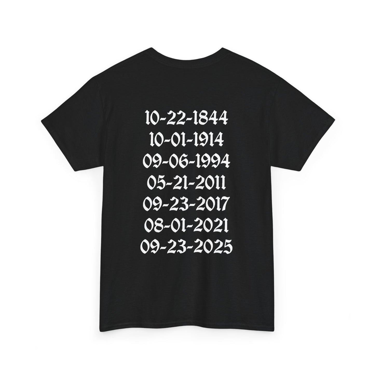 Rapture Survivor (Front & Back Print) Unisex Heavy Cotton Tee