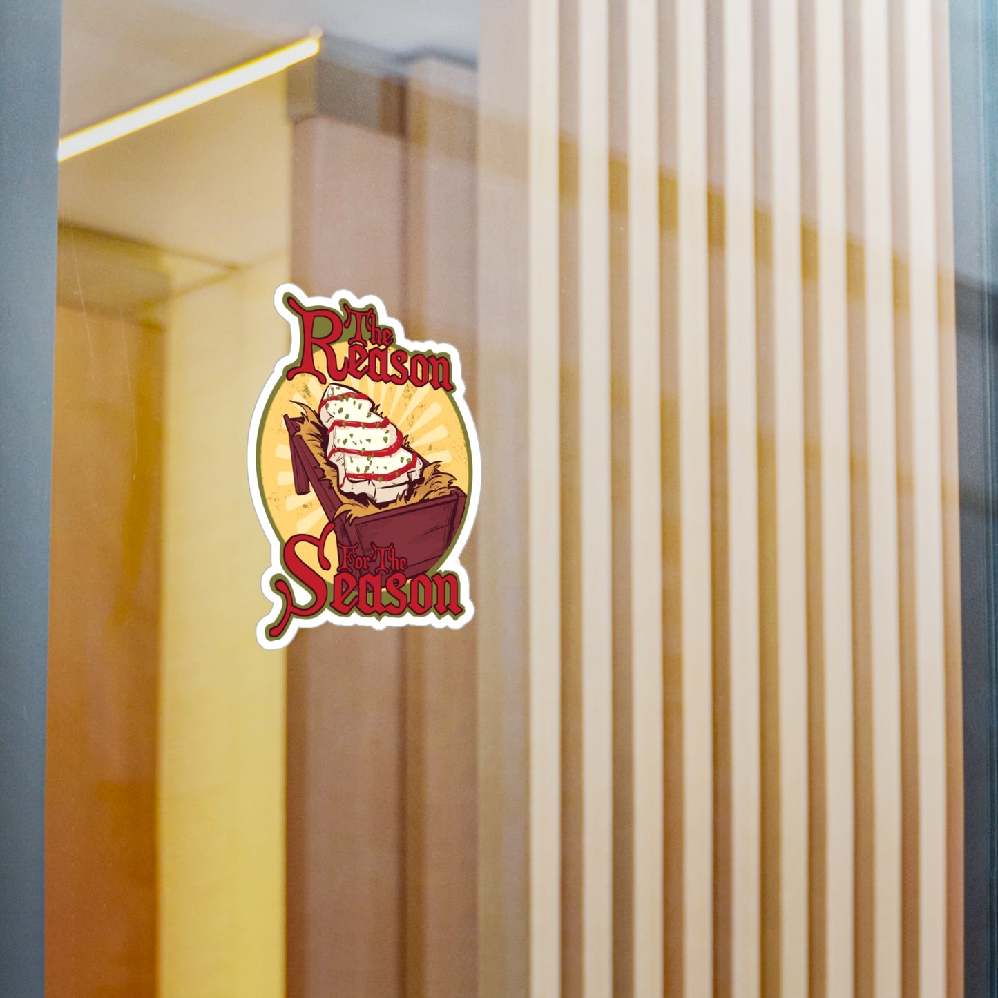 Holy Cake Kiss-Cut Vinyl Decal