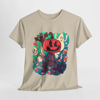 Rubber Hose Halloween Unisex Heavy Cotton Tee