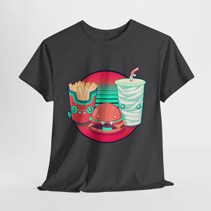 Spooky Fast Food Unisex Heavy Cotton Tee