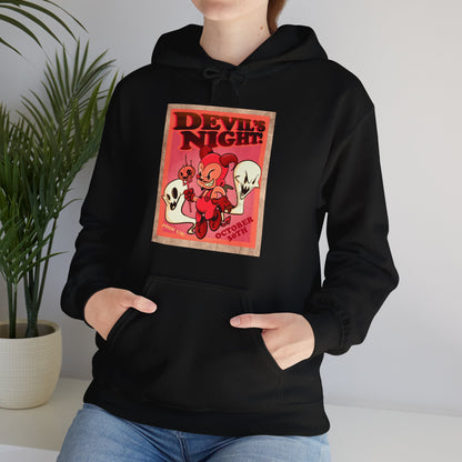 Devil's Night Unisex Heavy Blend Hooded Sweatshirt