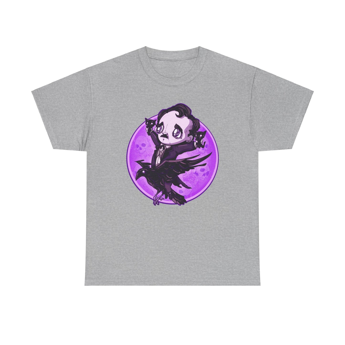 Poe Is Coming Unisex Heavy Cotton Tee