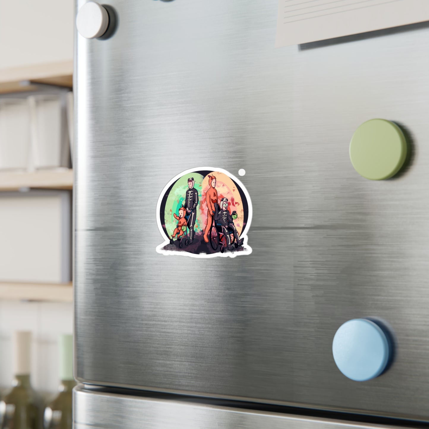 Timeless Halloween Kiss-Cut Vinyl Decal
