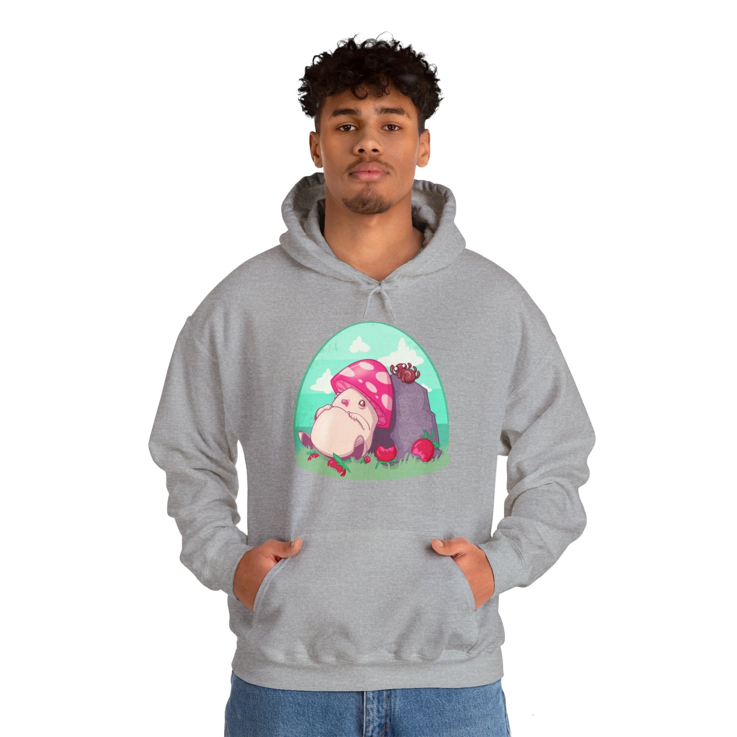Tummy Ache Unisex Heavy Blend Hooded Sweatshirt