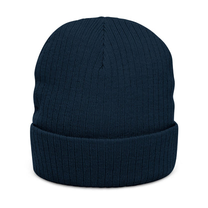 LVB 26 Logo Ribbed Knit Beanie Embroidered
