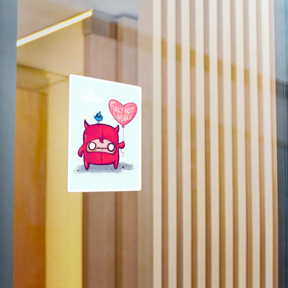 Ugly Boy Kiss-Cut Vinyl Decal