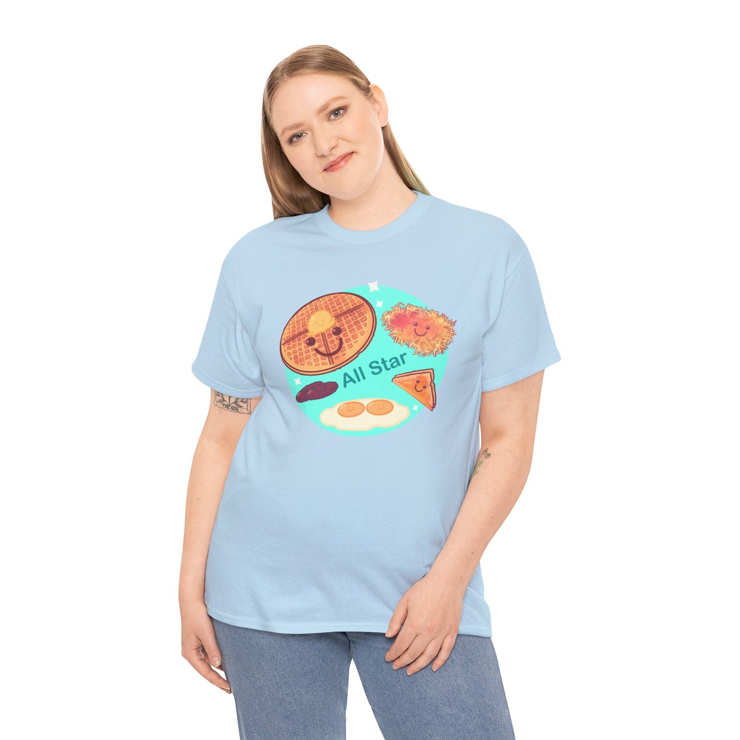 All Star Breakfast Unisex Heavy Cotton Tee