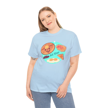 All Star Breakfast Unisex Heavy Cotton Tee