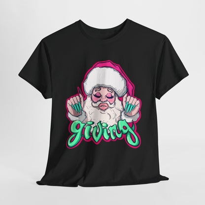 He Is Giving Unisex Heavy Cotton Tee