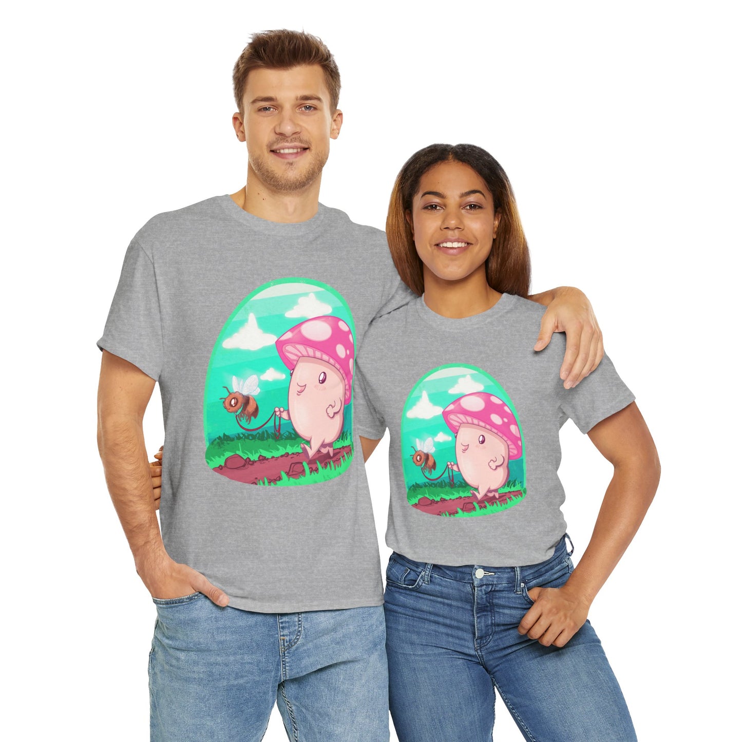 Bee Walk Unisex Heavy Cotton Tee