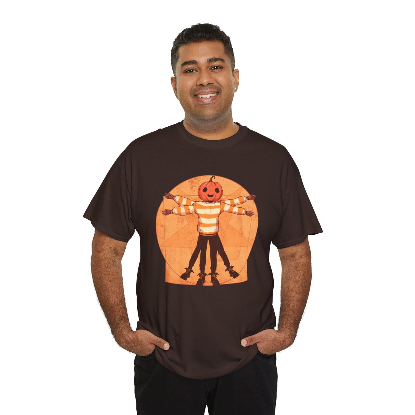 Vitruvian Halloween Unisex Heavy Cotton Tee