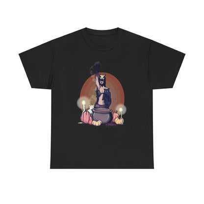 Coffee Witch Unisex Heavy Cotton Tee