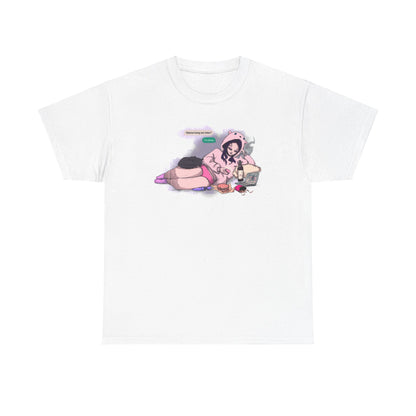 I'm Busy Unisex Heavy Cotton Tee