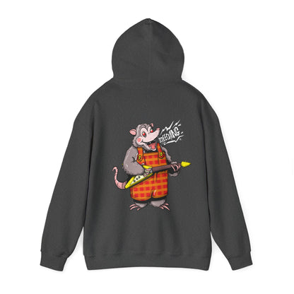 LVB's Pizza Emporium (Front & Back) Unisex Heavy Blend Hooded Sweatshirt