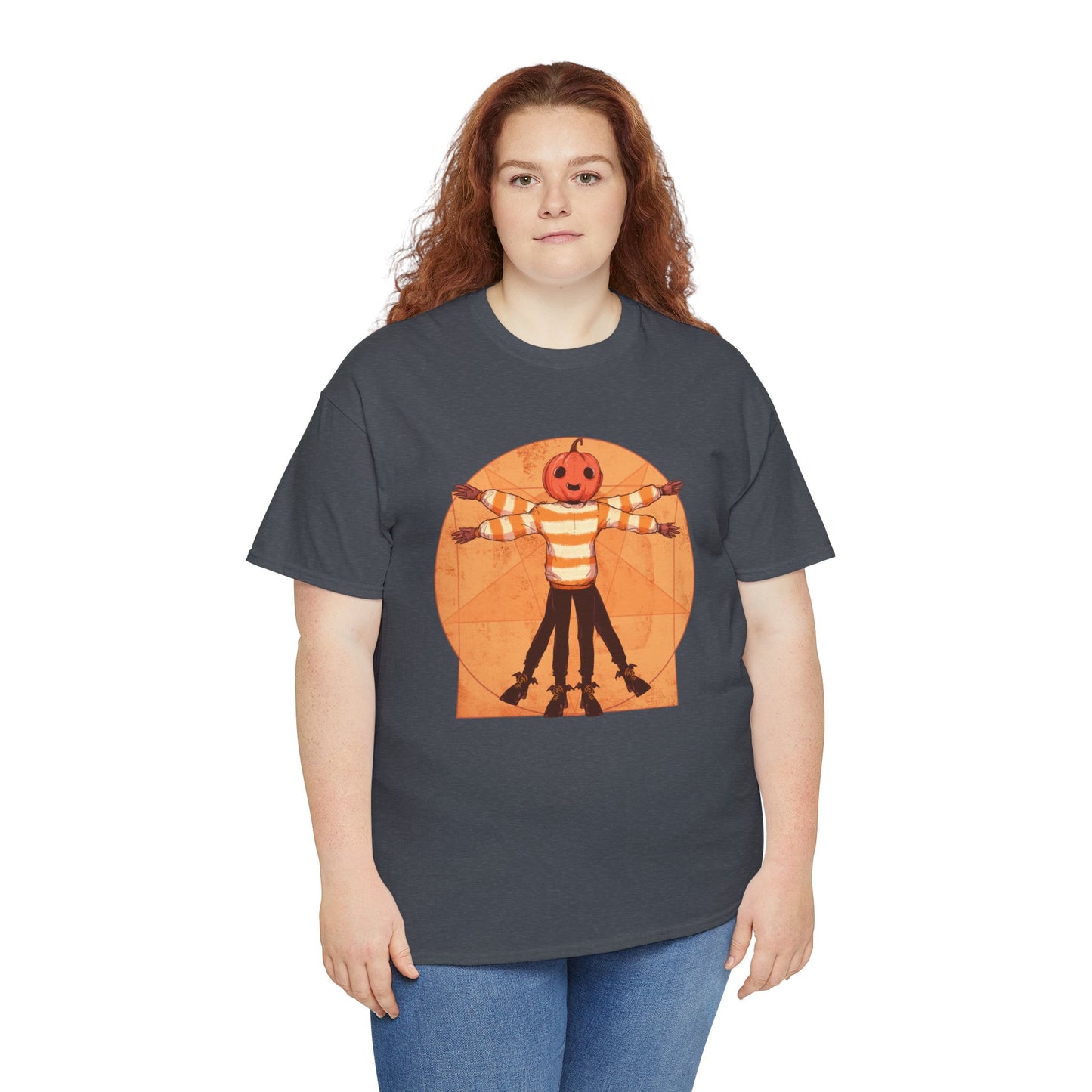 Vitruvian Halloween Unisex Heavy Cotton Tee