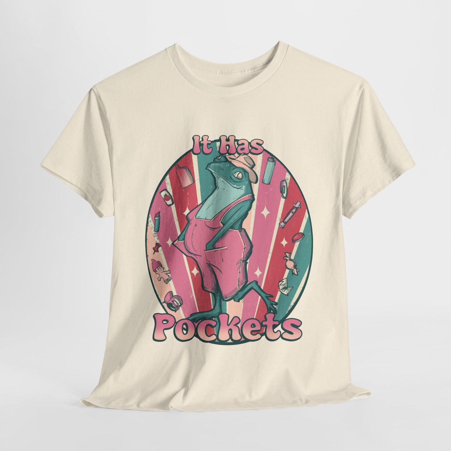 It Has Pockets Unisex Heavy Cotton Tee